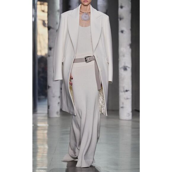 NWT Michael Kors Collection Chesterfield Wool Coat Size US 10 $3290